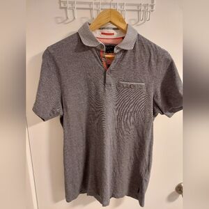 Ted Baker Charcoal Polo Shirt